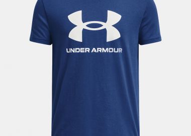 UNDER ARMOUR BOYS`SPORTSTYLE LOGO T-SHIRT ΜΠΛΕ - UNDER ARMOUR - 